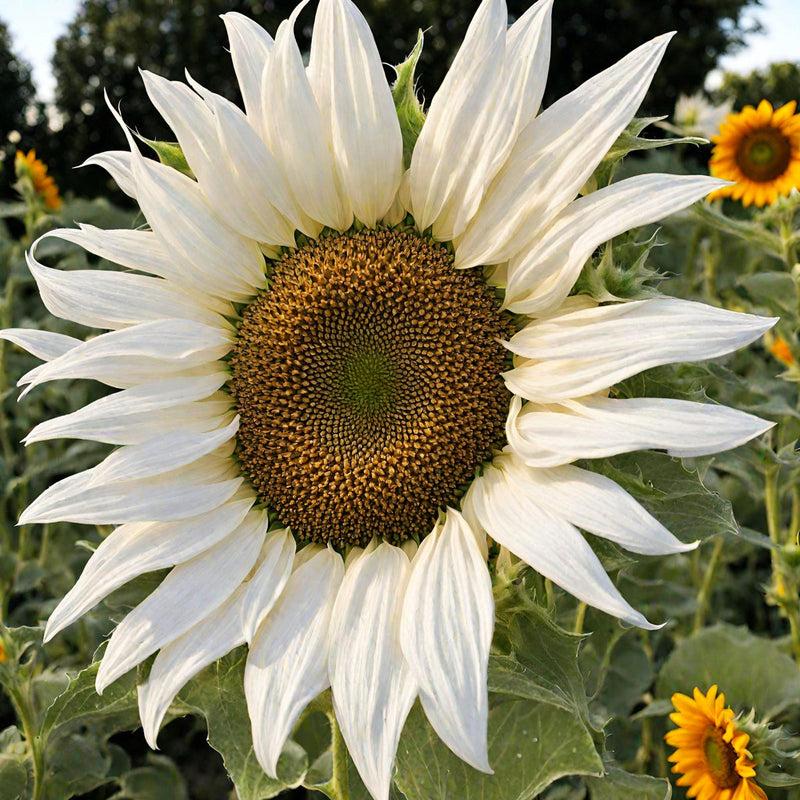 White Sunflower Flower seeds for Planting - Seasonal Bloomer, Heirloom & GMO Free Seeds for Home Garden
Sale seeds for home garden