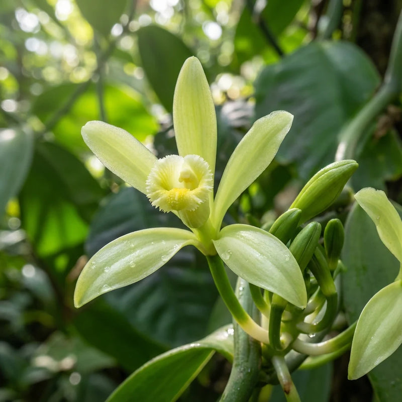 Vanilla Orchid Flower seeds for Planting - Easy to Grow, Heirloom & GMO Free Seeds for Home Garden