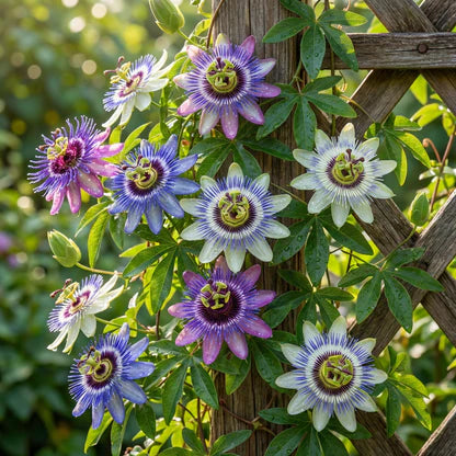 Mix Passiflora Flower seeds for Planting - Fragrant Blossoms, Heirloom & GMO Free Seeds for Home Garden