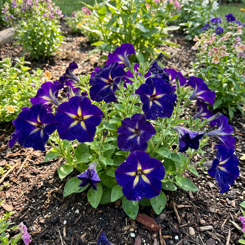 Petunia Blue Phantom Flower Seeds for Planting Annual Flower Seeds for Vibrant Blooms