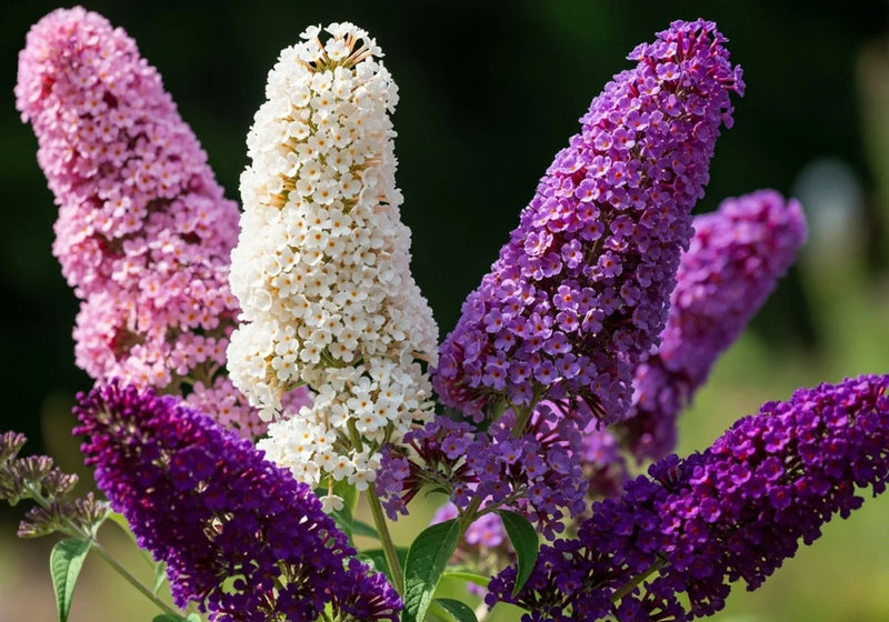 Mix Buddleia Flower seeds for Planting - Bright Blooms, Heirloom & GMO Free Seeds for Home Garden