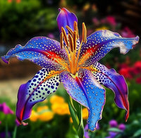 Mixed Color Special Blue Heart Lily Seeds for Home Garden