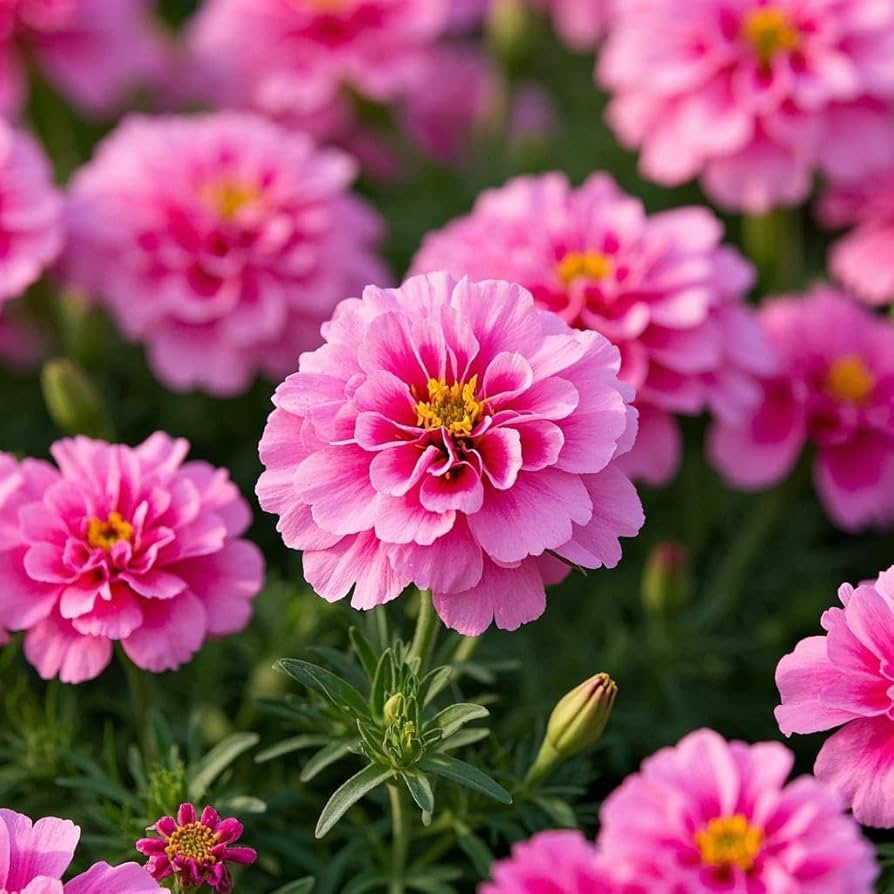 Pink Marigold Flower Seeds for Planting