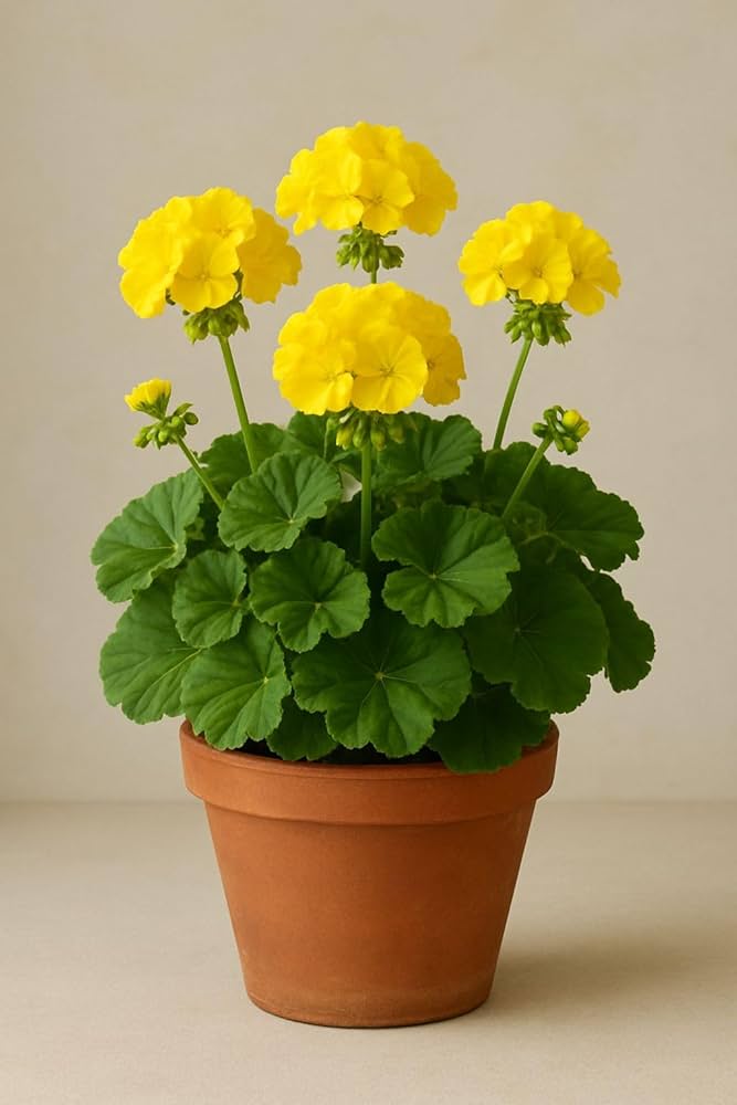Yellow Geranium Flower seeds for Planting - Cottage Garden Essential, Heirloom & GMO Free Seeds for Home Garden