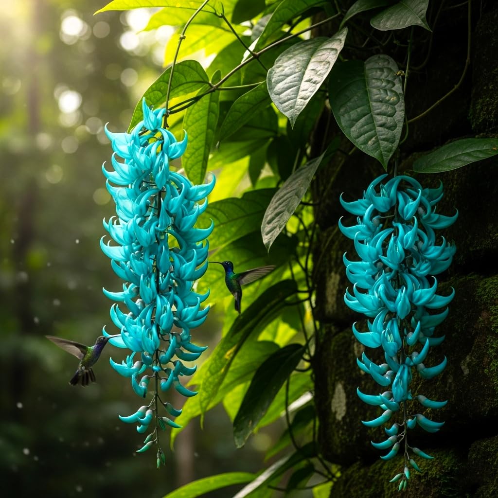 Jade Green Flower seeds for Planting - Long Bloom Season, Heirloom & GMO Free Seeds for Home Garden