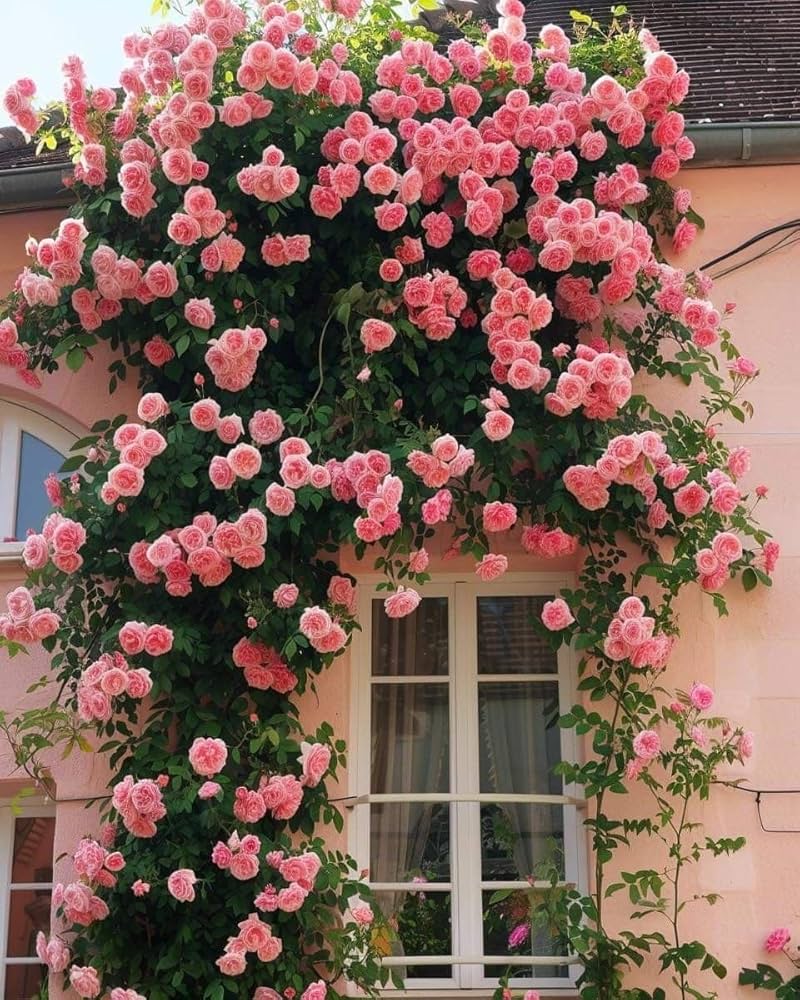 Pale Pink Climbing Perennial Rose Flower Seeds for Planting Cottage Garden Essential Heirloom & GMO Free Seeds for Home Garden
 
 Sale