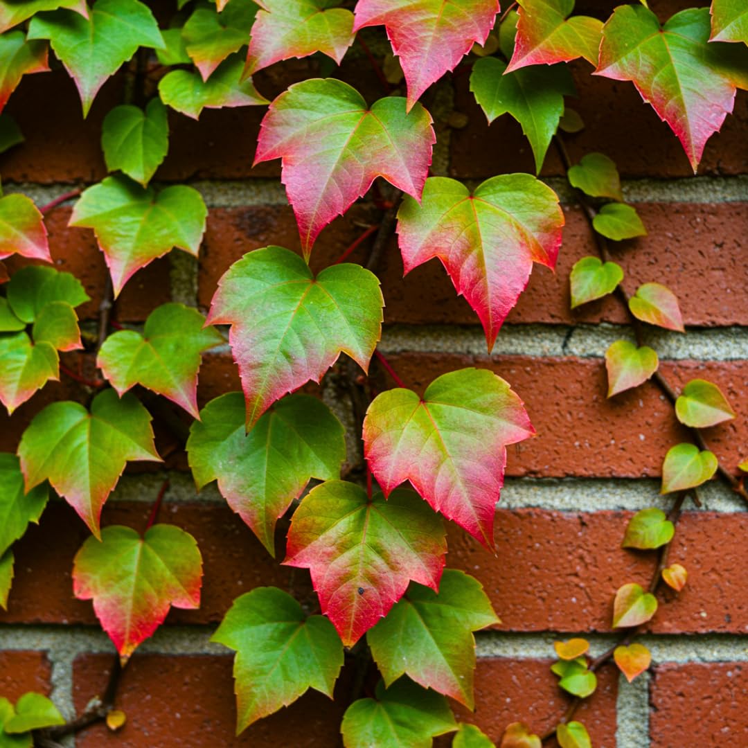Boston Ivy Vine Virginia Creeper Parthenocissus tricuspidata Climbing Seeds Flower seeds for Planting - Bright Blooms, Heirloom & GMO Free Seeds for Home Garden