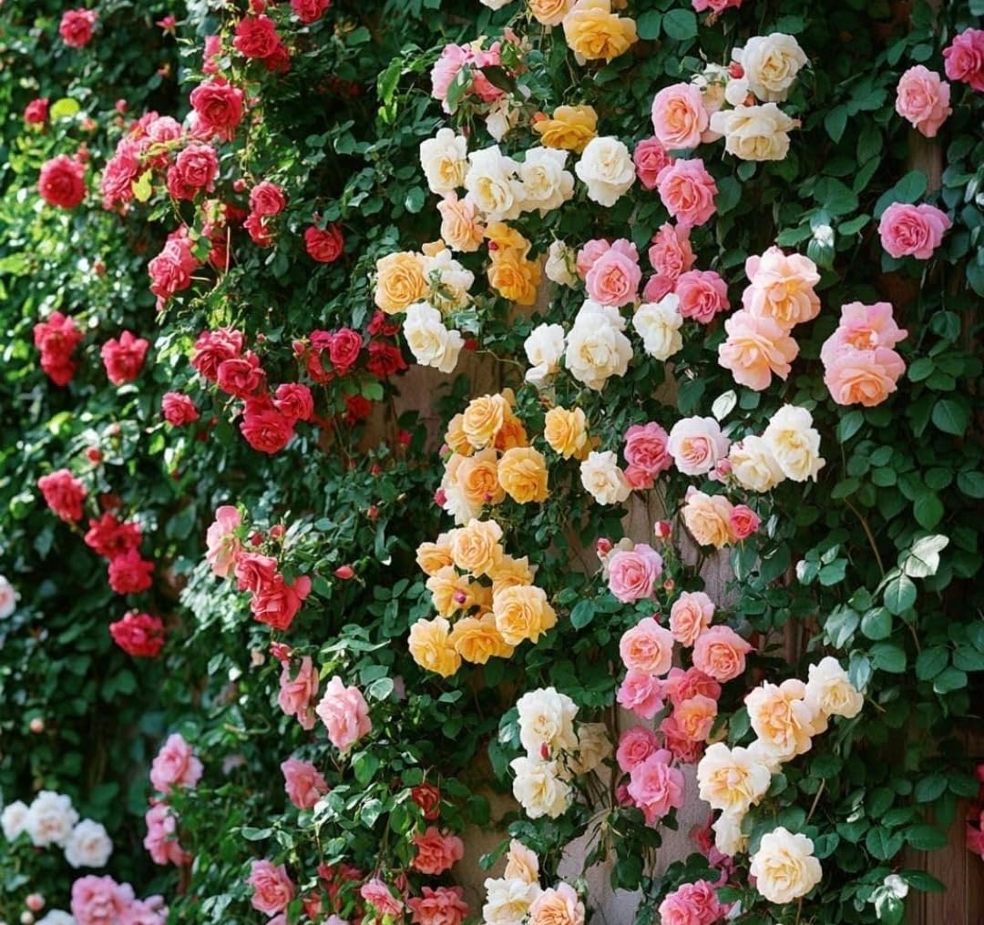 Mixed Colour Rose Tree Flower Seeds for Planting Colorful Display Heirloom & GMO Free Seeds for Home Garden
 
 Sale