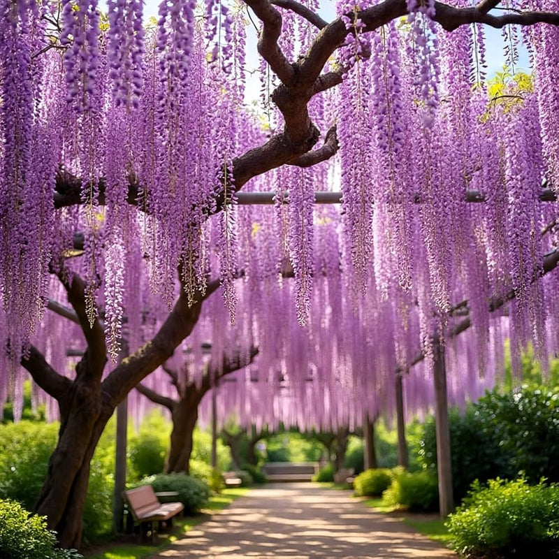 Wisteria Tree Seeds Mixed for Planting  Seed for Gorgeous Blooms and Lush Growth in Your Garden