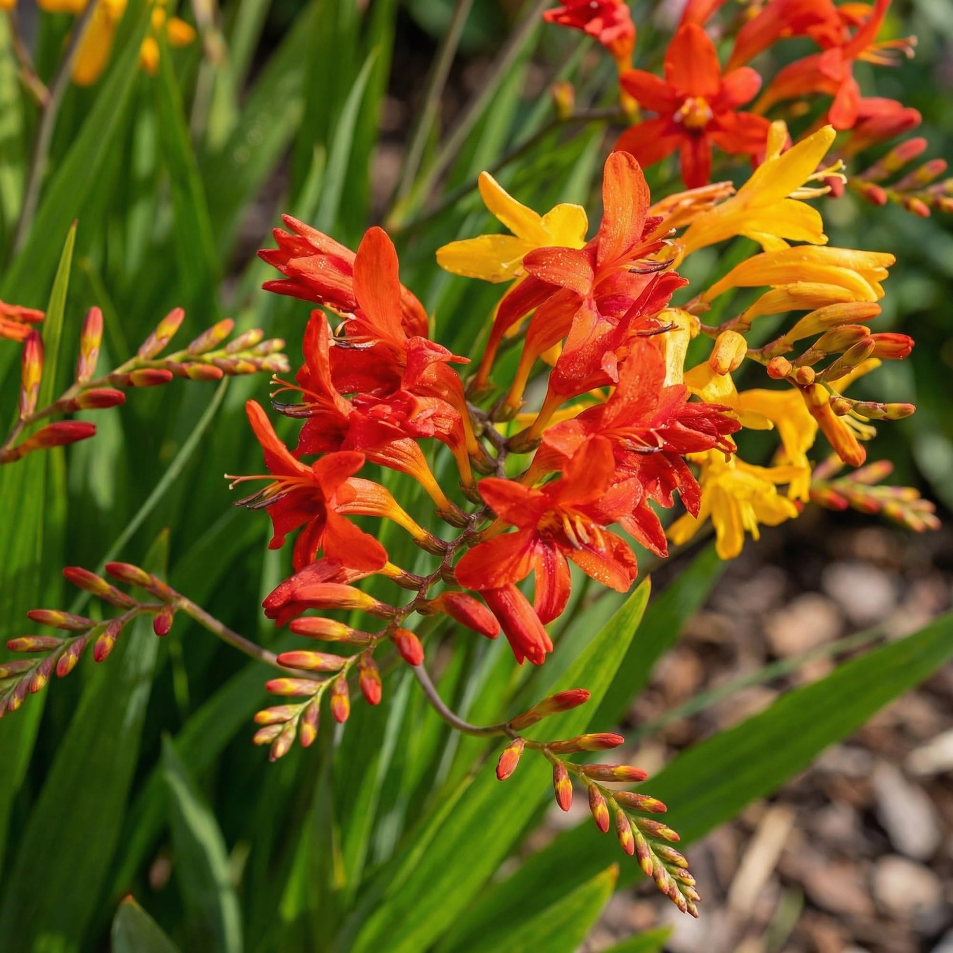 Crocosmia Montbretia Flower seeds for Planting Vibrant Colors Heirloom & GMO Free Seeds for Home Garden 
 
 Sale