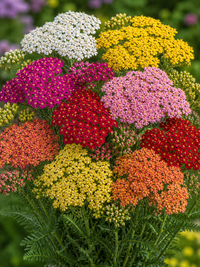 Mixed Achillea Millefolium Flower Planting Seeds for Vibrant Gardens