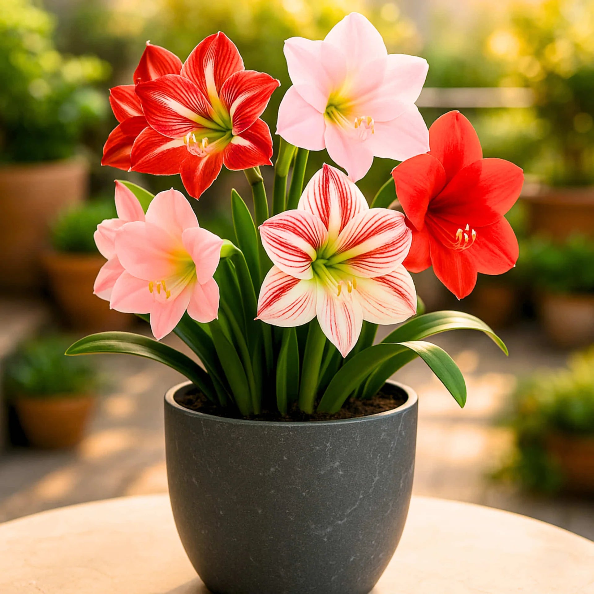 Amaryllis Flower seeds for Planting - Shade Tolerant, Heirloom & GMO Free Seeds for Home Garden