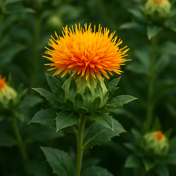 Carthamus Flower seeds for Planting - Compact Growth, Heirloom & GMO Free Seeds for Home Garden