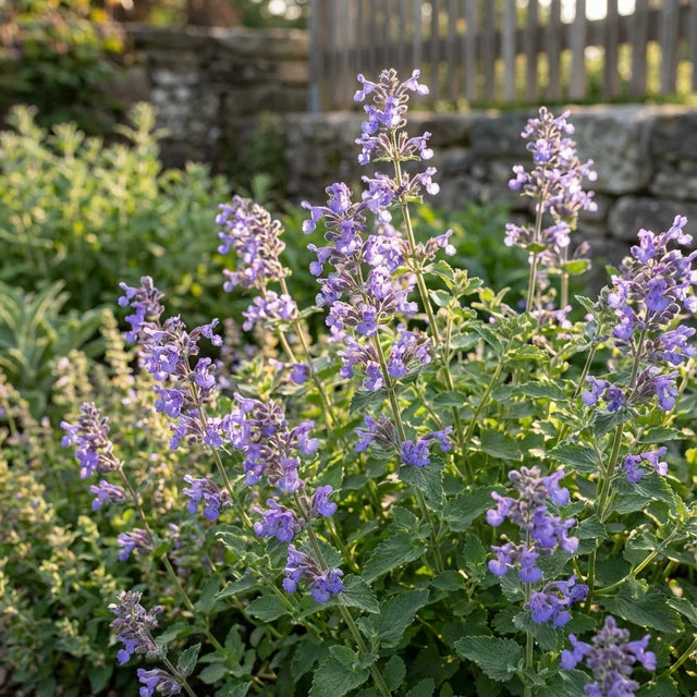 Blue Catmint Flower Seeds for Planting – Heirloom, Non-GMO, High Germination Organic Garden Seeds
