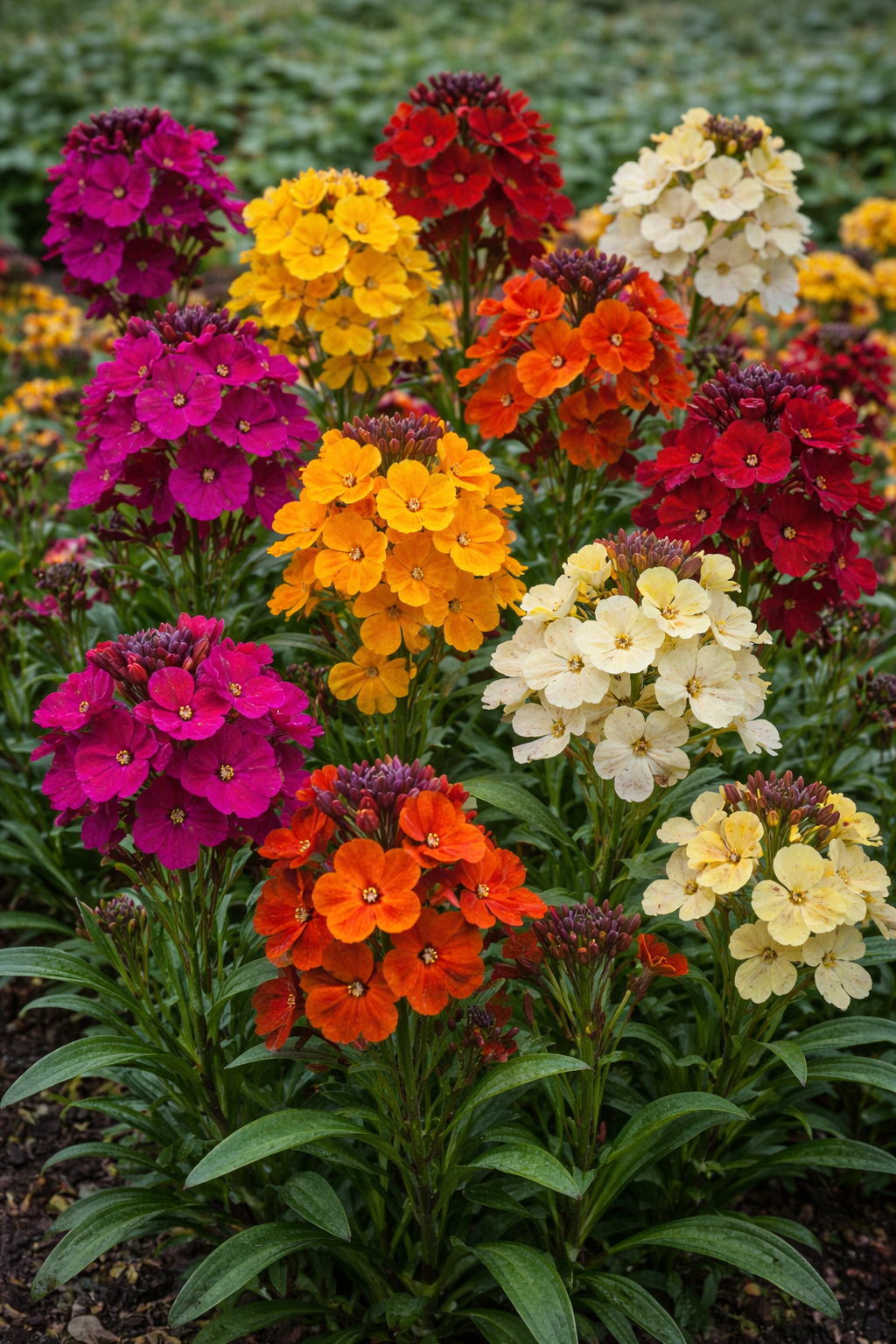 Mixed Cheiranthus Cheiri Flower Seeds for Easy Planting