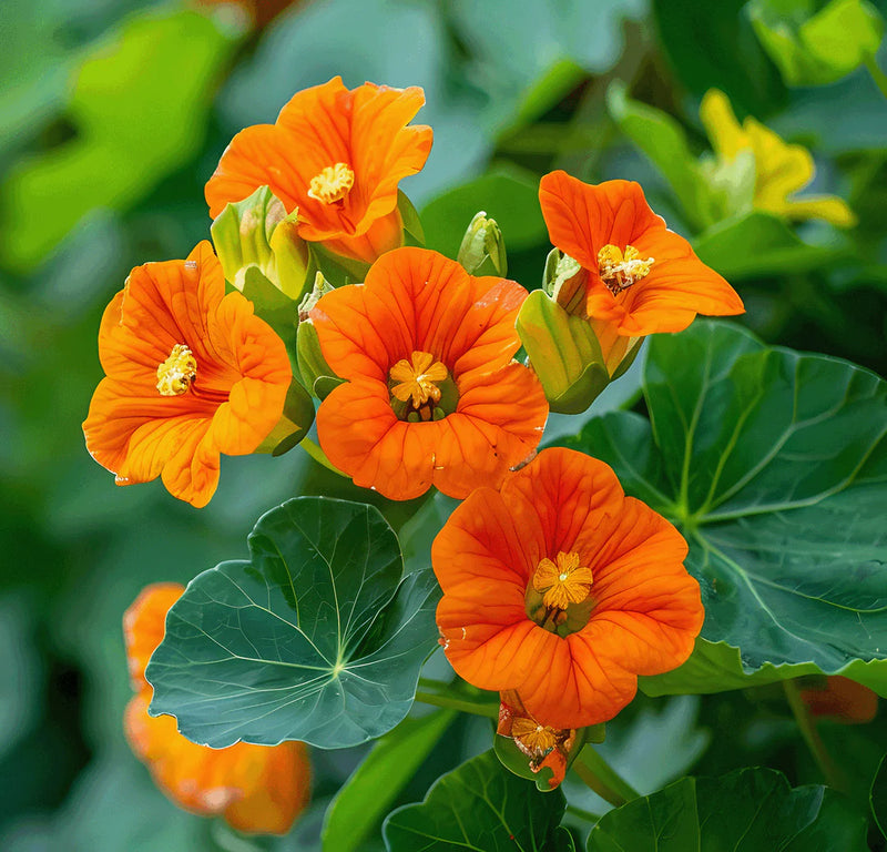 Kapuzinerkresse Flower seeds for Planting Long Bloom Season Heirloom & GMO Free Seeds for Home Garden