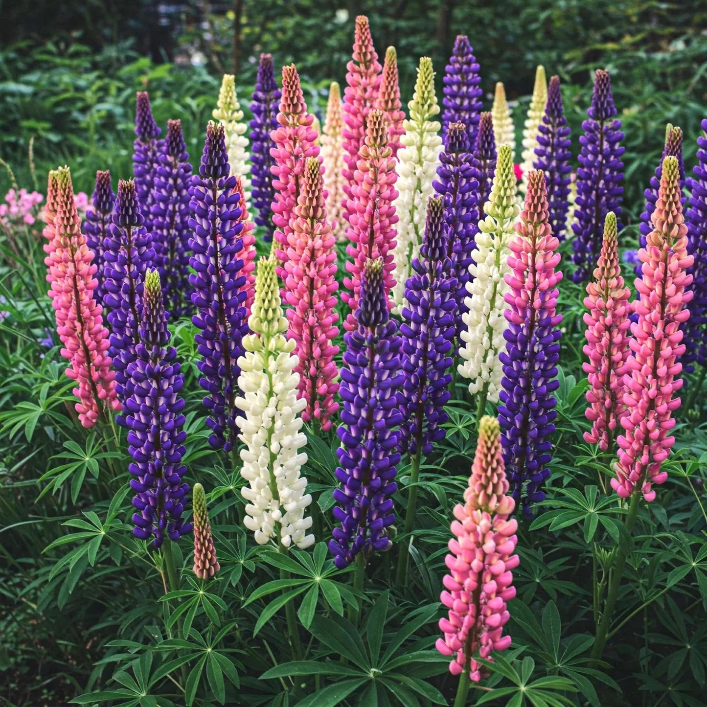 Lupine Flower seeds for Planting Drought Tolerant Heirloom & GMO Free Seeds for Home Garden