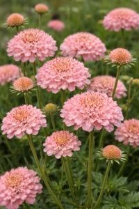 Pink Scabiosa Salmon Flower seeds for Planting Sun Loving Heirloom & GMO Free Seeds for Home Garden
 
 Sale