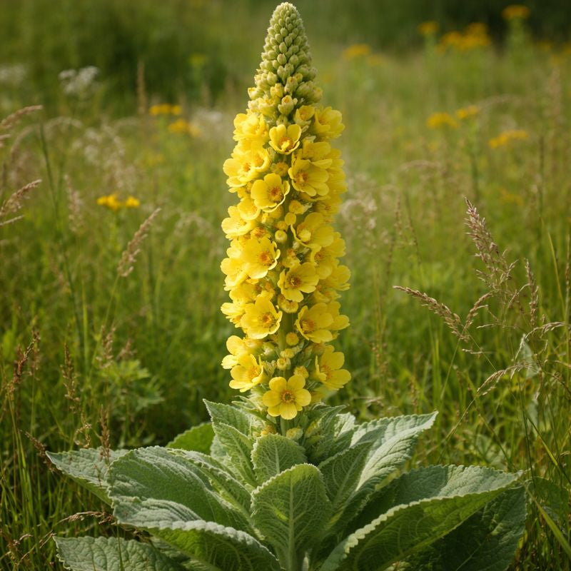 Yellow Verbascum Thapsus Flower seeds for Planting - Seasonal Bloomer, Heirloom & GMO Free Seeds for Home Garden