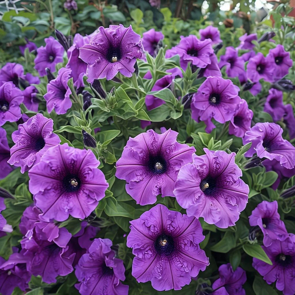 Lavender Petunia Flower seeds for Planting Long Bloom Season Heirloom & GMO Free Seeds for Home Garden