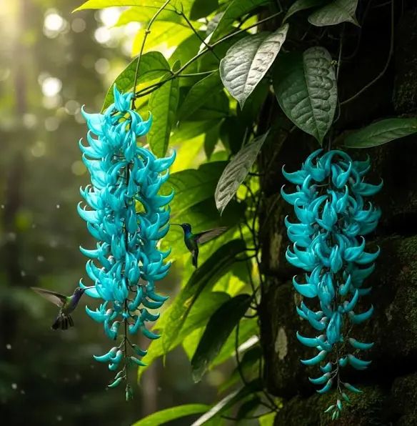 Vibrant Turquoise Flower seeds for Planting Long Bloom Season Heirloom & GMO Free Seeds for Home Garden
