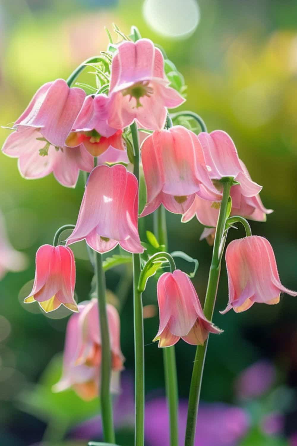 Pink Bell Orchid Flower seeds for Planting - Pollinator Friendly, Heirloom & GMO Free Seeds for Home Garden