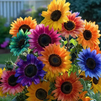 Rainbow Sunflower Planting Seeds  Brighten Your Garden