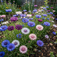 Cornflower Flower seeds for Planting Shade Tolerant Heirloom & GMO Free Seeds for Home Garden