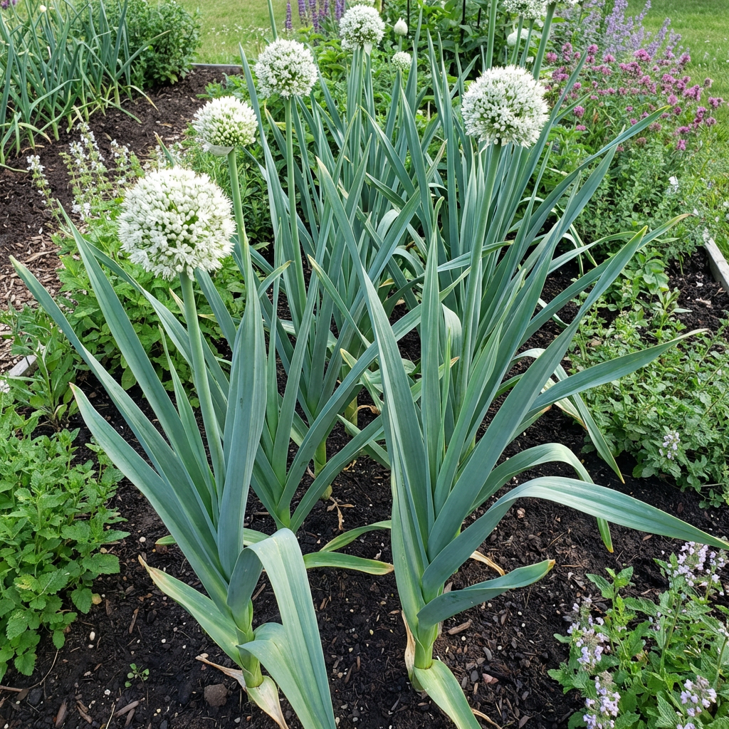 Allium ampeloprasum var. ampeloprasum White Elephant Garlic Bulb Seeds