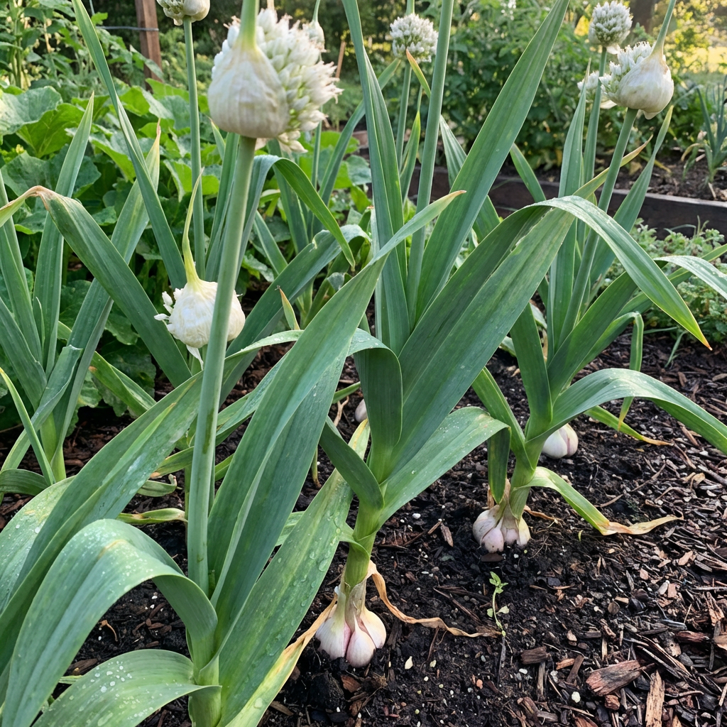 Allium ampeloprasum var. ampeloprasum White Elephant Garlic Bulb Seeds
