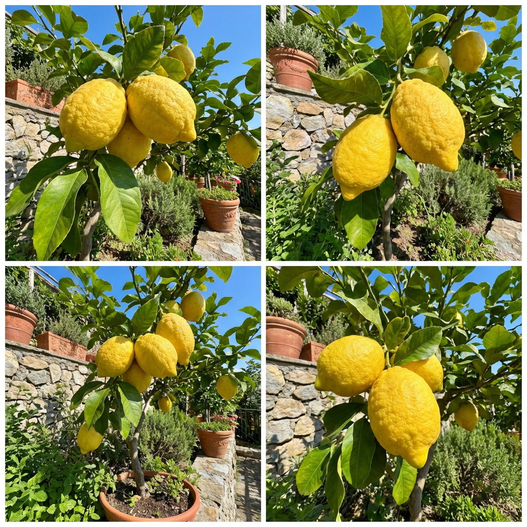 Italian Amalfi Lemon Fruit Seeds for Planting – Heirloom, Non-GMO, High Germination Organic Garden Seeds