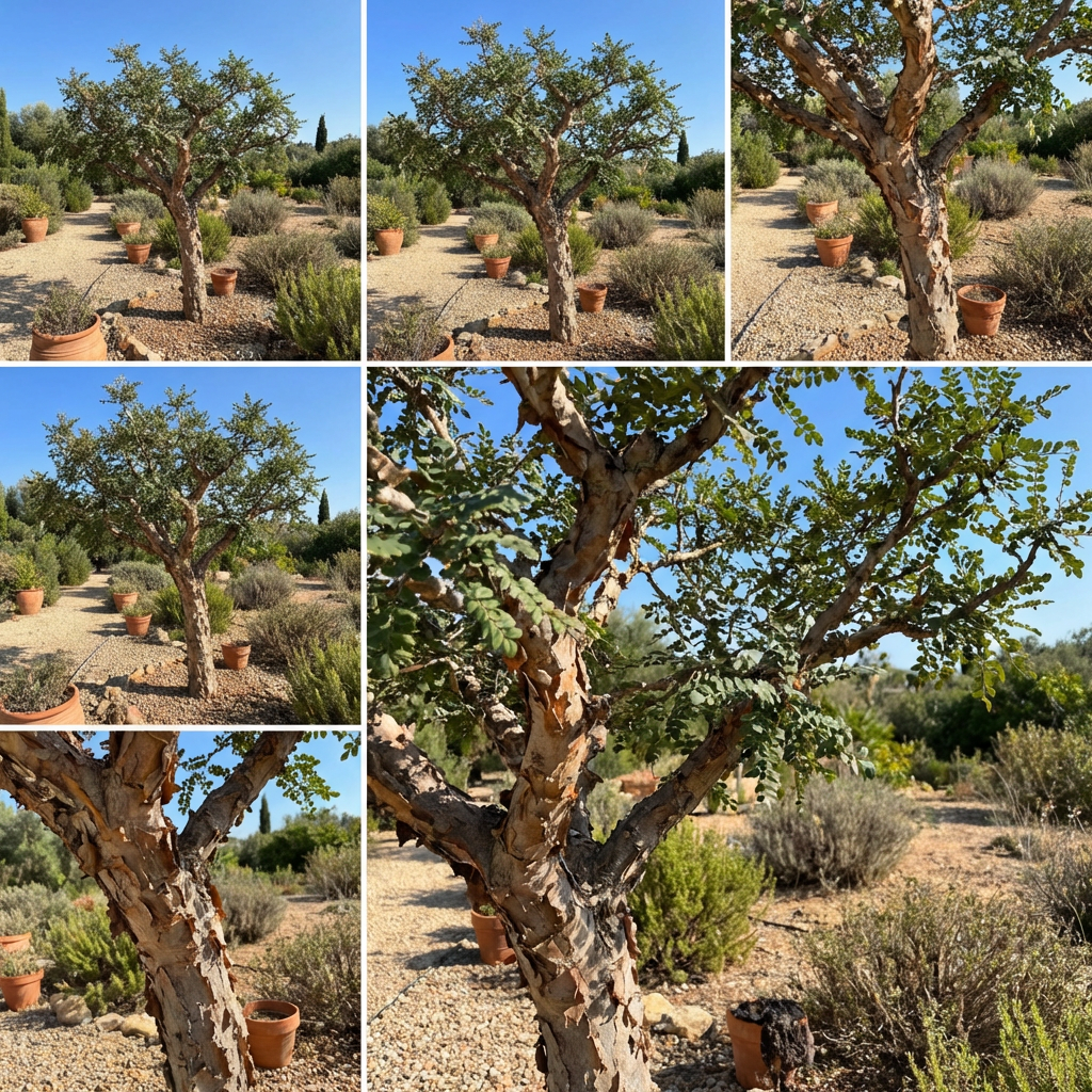 Boswellia sacra Frankincense Tree Botanical Variety for Home Garden Growing