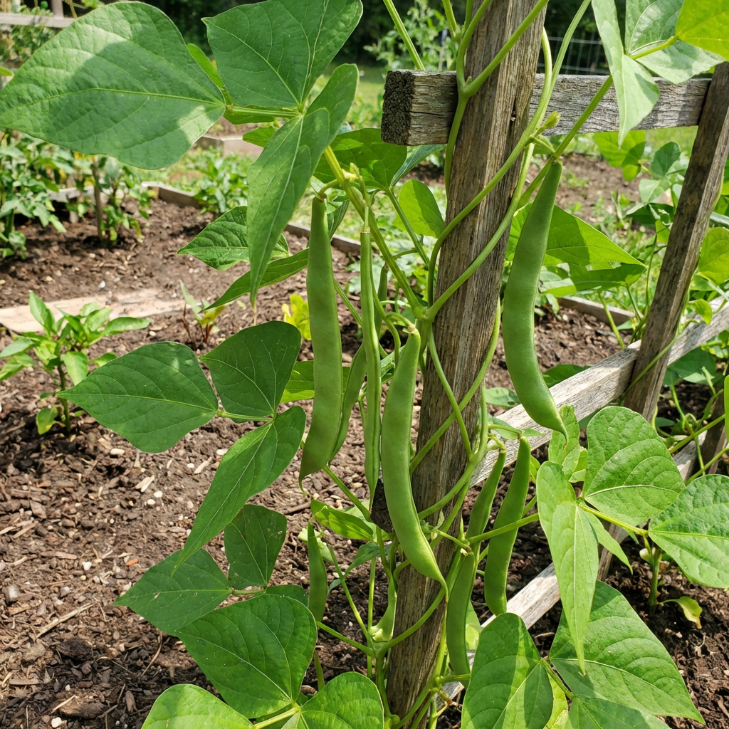 Missouri Wonder Pole Bean Seeds for Home Garden Climbing Green Bean Variety