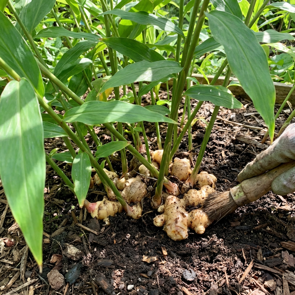 Organic Ginger Root Rhizomes seeds for Planting – High Yield, Non-GMO Herb for Culinary & Wellness Gardens