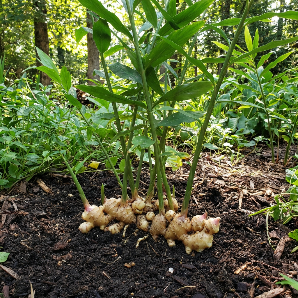 Zingiber officinale Ginger Root Rhizomes for Home Garden Growing and Culinary Use
