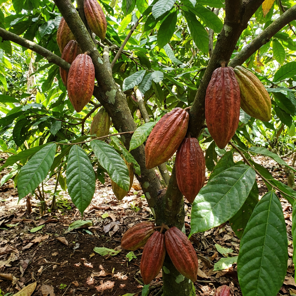 Cacao Fruit Seeds for Tropical Garden Growing Chocolate Tree Variety
