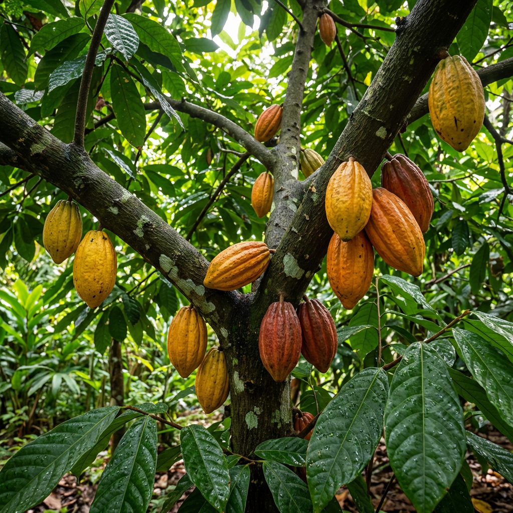 Cacao Fruit Seeds - Grow Your Own Chocolate Tree NON GMO Seeds for Planting Heirloom Organic Garden