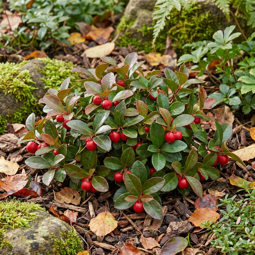 Heirloom Red Wintergreen Fruit Seeds for Hardy Berry Producing Garden Plants