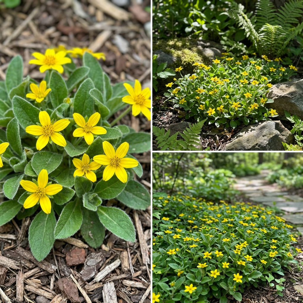 Chrysogonum Virginianum Flower Seeds for Home Garden Perennial Plant