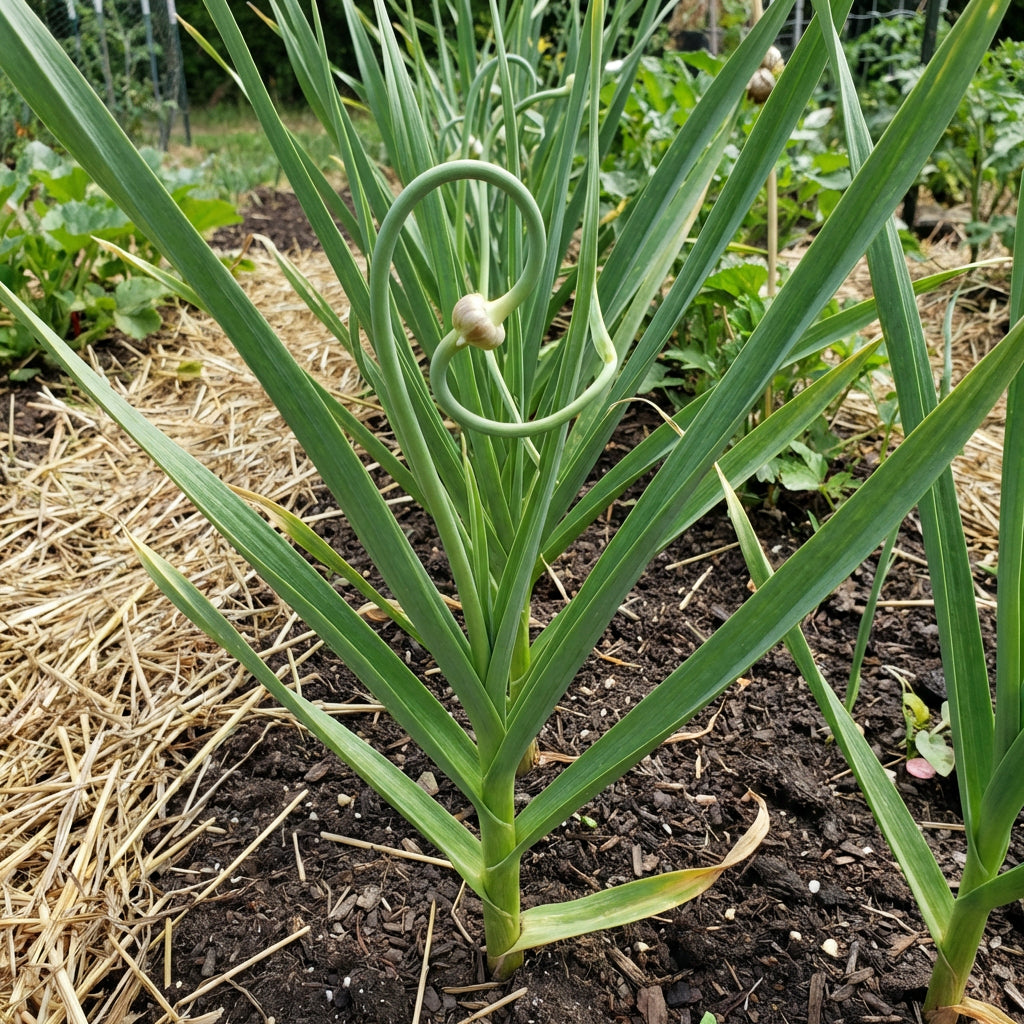 Allium sativum Garlic Plant Variety for Home Garden and Kitchen Gardens