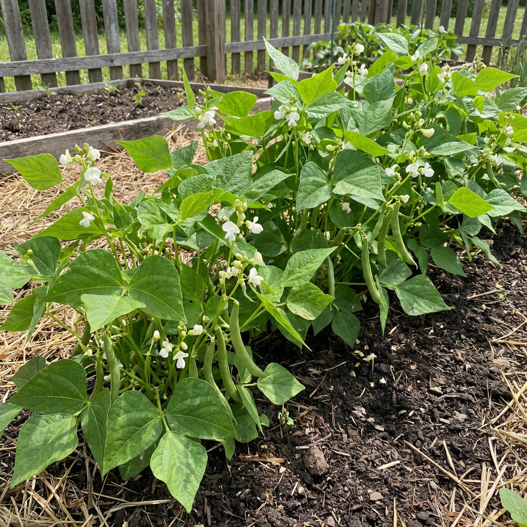 Phaseolus acutifolius White Tepary Bean Seeds for Traditional and Dryland Gardens