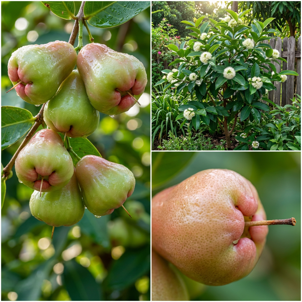Rose Apple Fruit Seeds – Heirloom Non-GMO, High Germination Seeds for Planting Juicy Water Apples