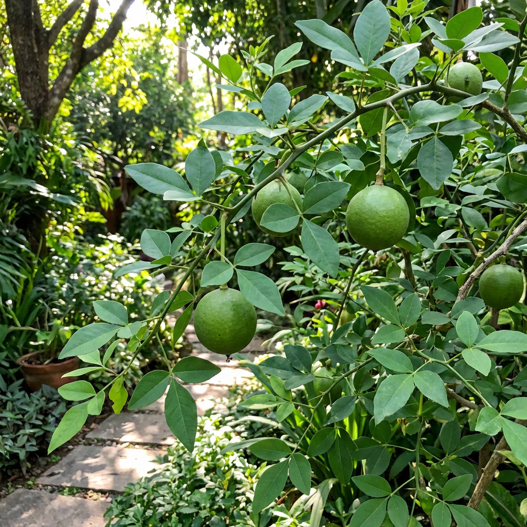 Aegle marmelos Green Bel Bilva Patra Bael Fruit Seeds for Home Garden Cultivation
