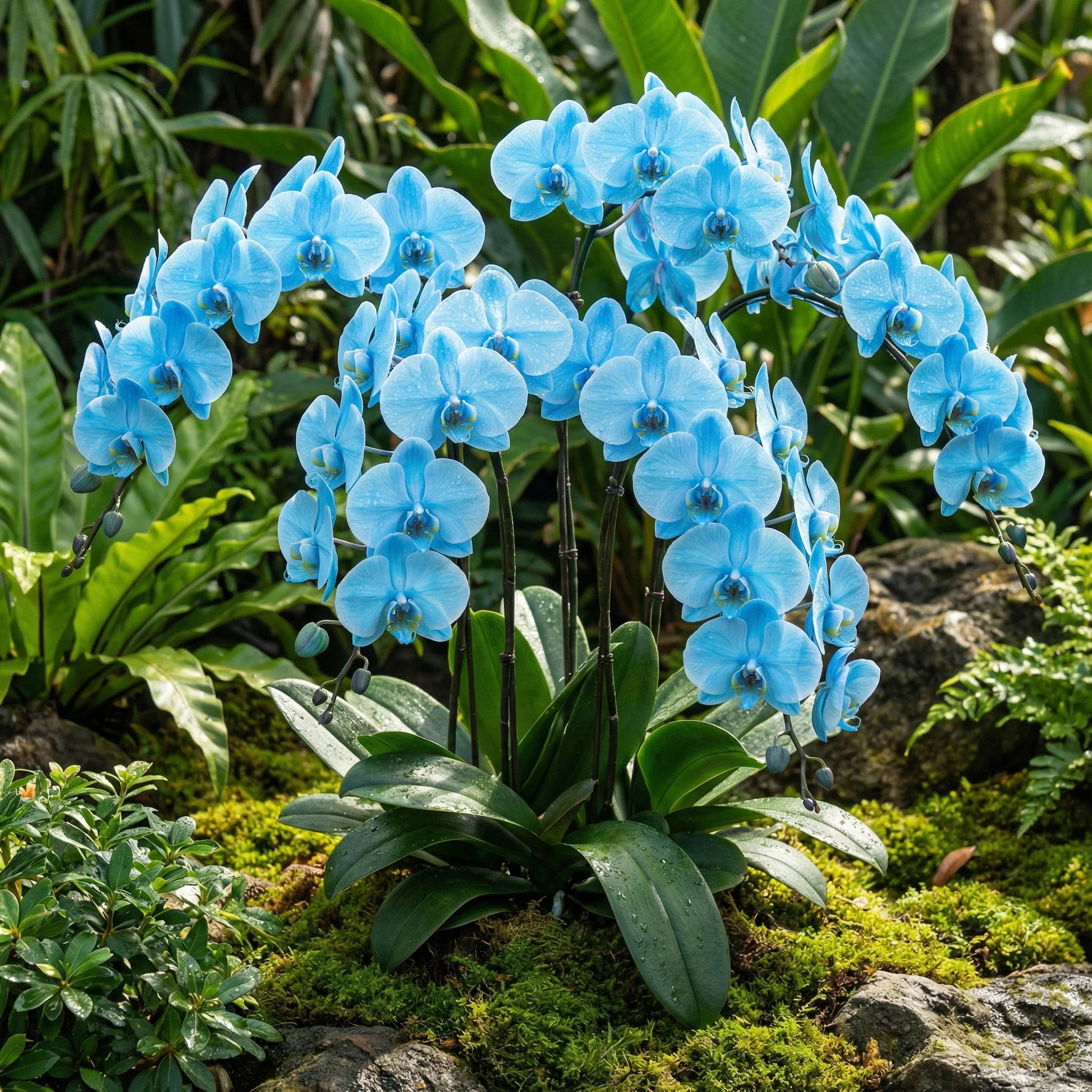 Sky Blue Phalaenopsis Orchid Flower Seeds for Planting Pollinator Friendly Heirloom & GMO Free Seeds for Home Garden
 
 Sale
