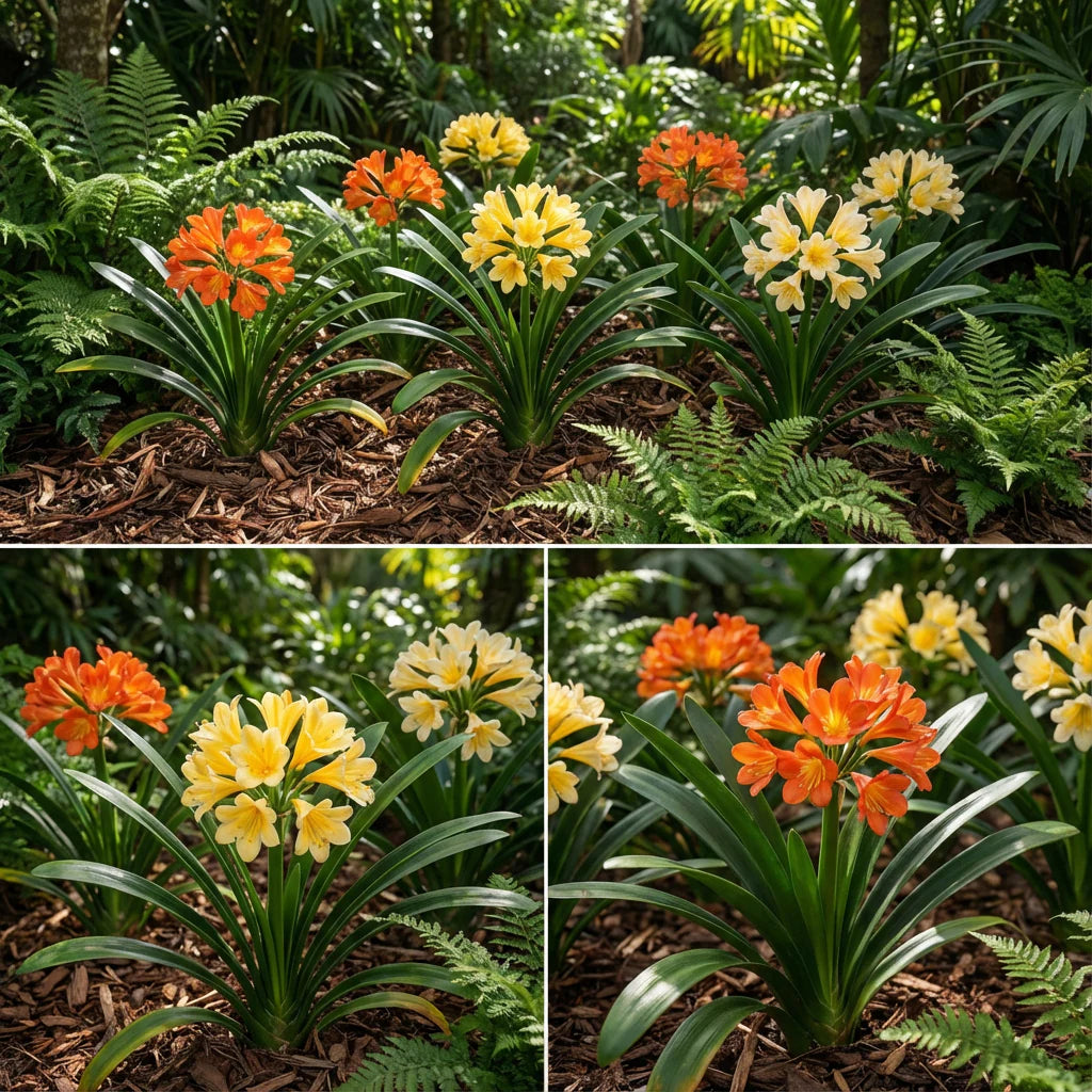 Lily Mix Clivia Flower Seeds for Planting - Colorful and Hardy Blooms