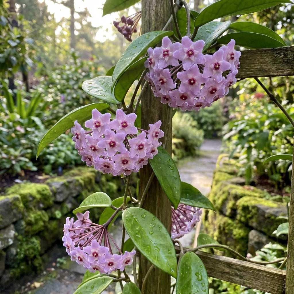 Violet Hoya Flower seeds for Planting Cottage Garden Essential Heirloom & GMO Free Seeds for Home Garden 
 
 Sale