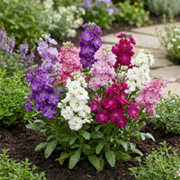 Matthiola Incana Flower seeds for Planting - Shade Tolerant, Heirloom & GMO Free Seeds for Home Garden