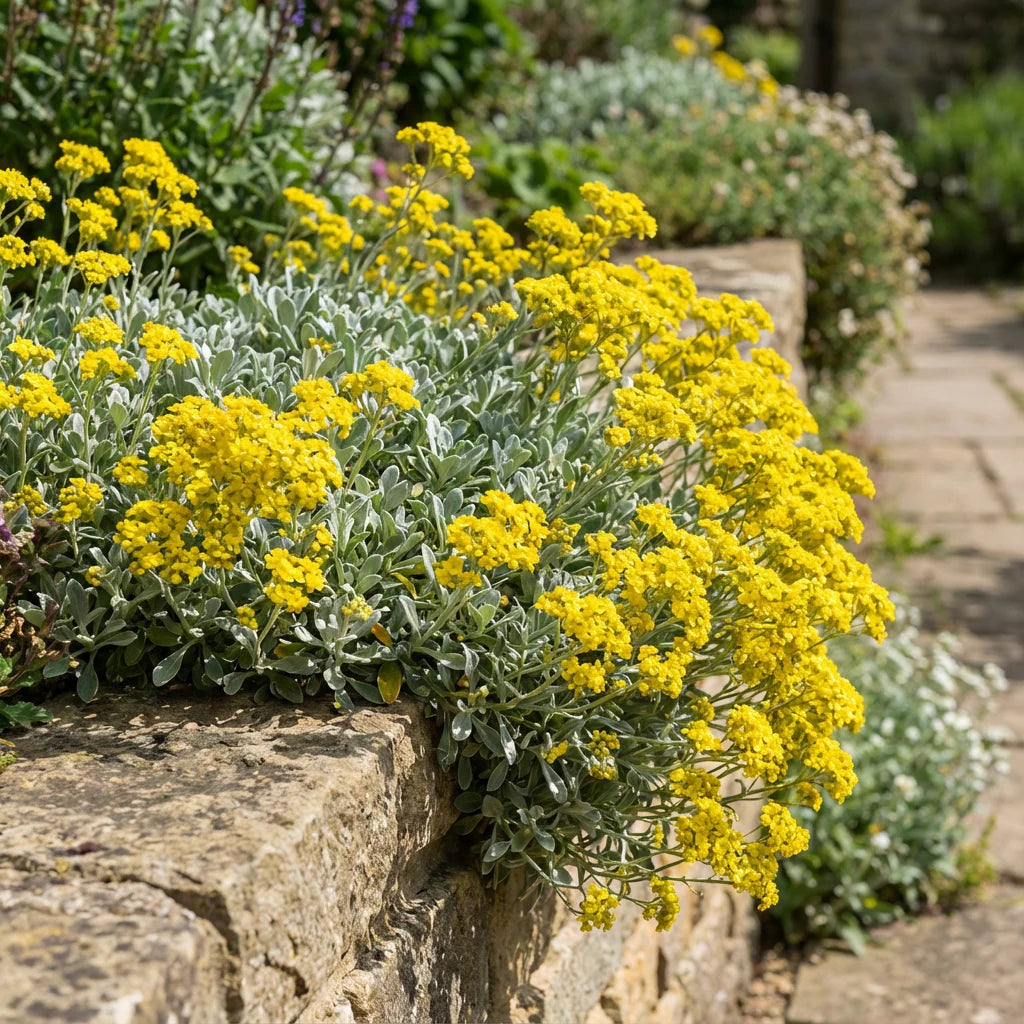 Yellow Rock Cress Flower seeds for Planting Long Bloom Season Heirloom & GMO Free Seeds for Home Garden 
 
 Sale