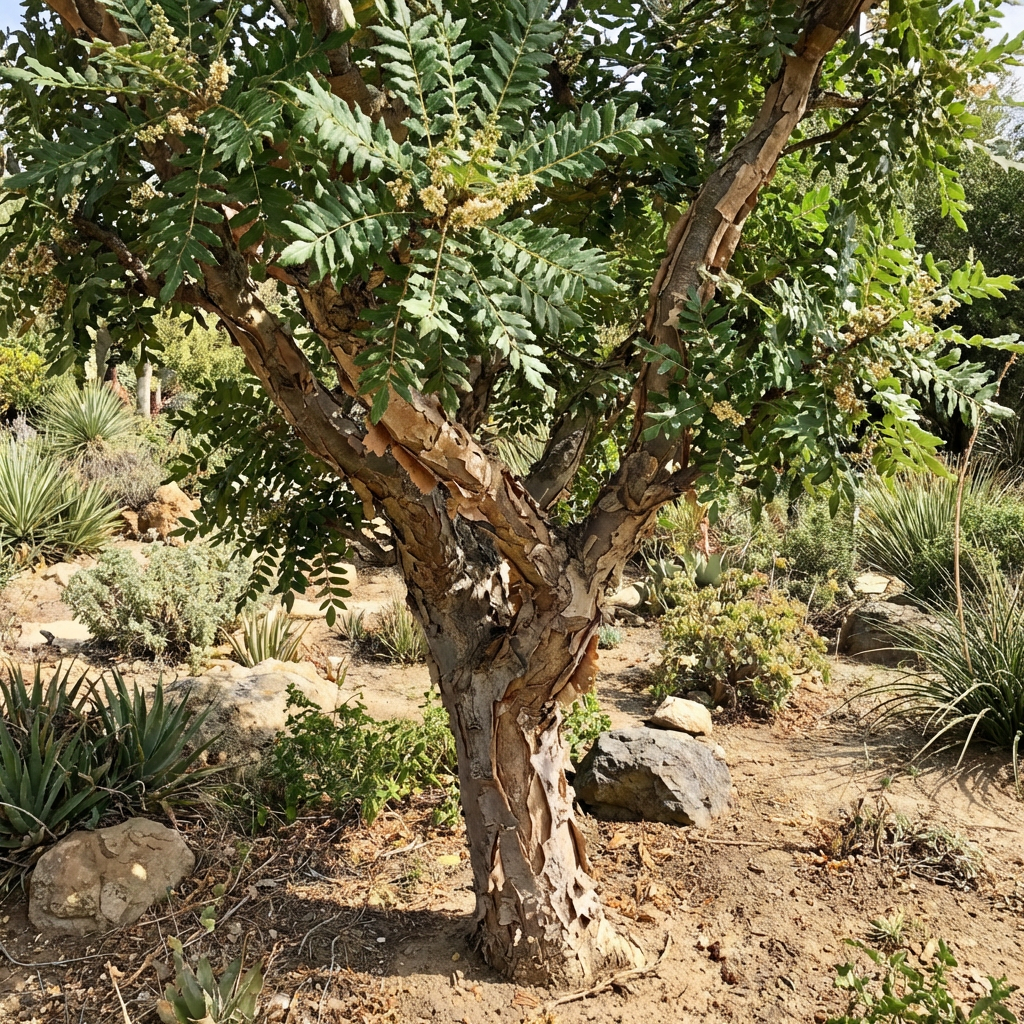 Frankincense Tree Boswellia Variety for Home Garden and Botanical Growing