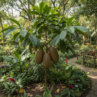 Theobroma grandiflorum Cupuacu Tropical Tree Seeds for Home Garden Cultivation